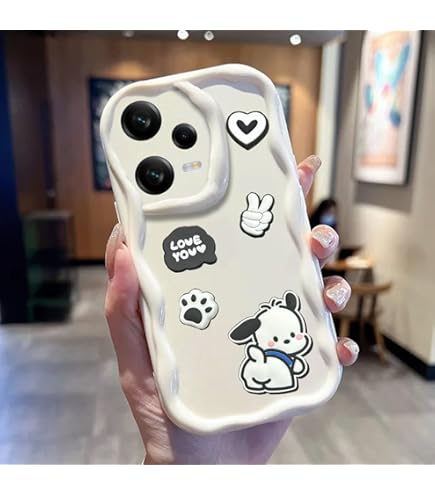 KC Back Cover for Mi Redmi Note 12 5G & Poco X5 5G, 3D Cute New